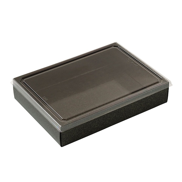 大成パック 折箱　雅　透明フタセット 2人用　＃9－W A－575 25セット/袋（ご注文単位8袋）【直送品】