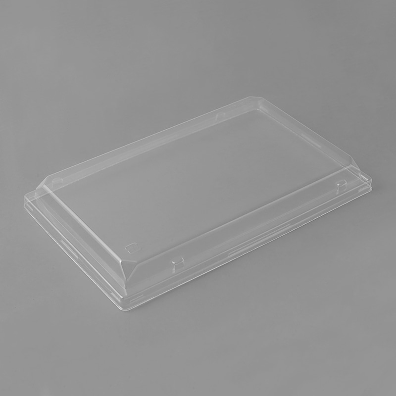 大成パック 浅折830 透明フタセット 朱 S-831 30セット/袋(ご注文単位10袋)【直送品】