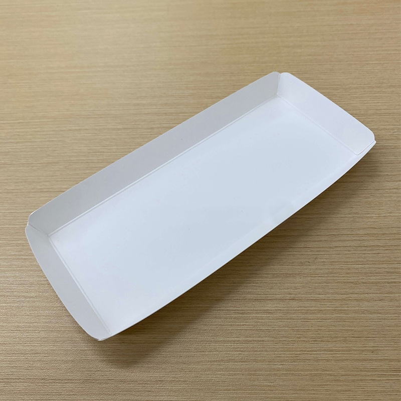 武蔵野産業 紙トレー MS-3 無地 100枚/袋（ご注文単位12袋）【直送品】