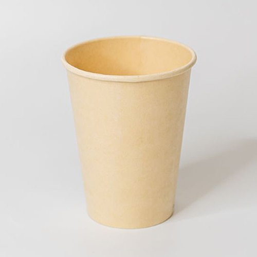 PLAバガス両ラミカップ 12oz ナチュラルCG 1000個/箱（ご注文単位1箱）【直送品】