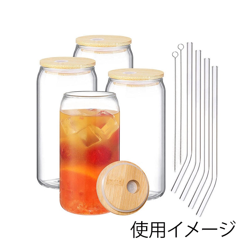 BMターゲット サステナブルクリアグラスセット 4個セット BMT-4-GLASS 1箱（ご注文単位1箱）【直送品】