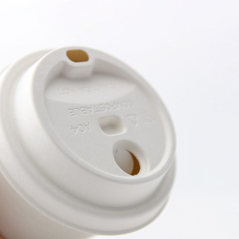 紙カップ　ドリンキングフタECO　ホットアイス兼用 86mm口径対応　白 ZE86-ECO-LIFTUP-WH 50個/袋（ご注文単位20袋）【直送品】