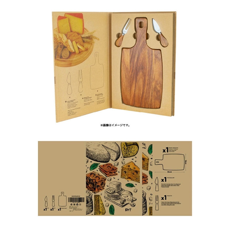 BMターゲット 3PC チーズボードセット BMT-GS-C69994 1個(ご注文単位1個)【直送品】