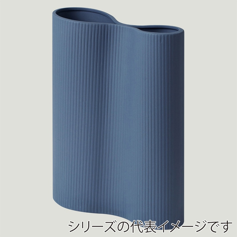 BMターゲット フラワーベース　シュッドトゥギャザー ダークブルー　Lサイズ YBH01042B-18 1個（ご注文単位1個）【直送品】