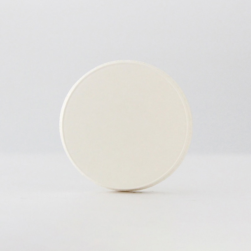 BMターゲット ジェラートシングルカップ 3.5オンス 紙フタ 白無地 ZE035-LID-WHITEPAPER 50個/束(ご注文単位20束)【直送品】