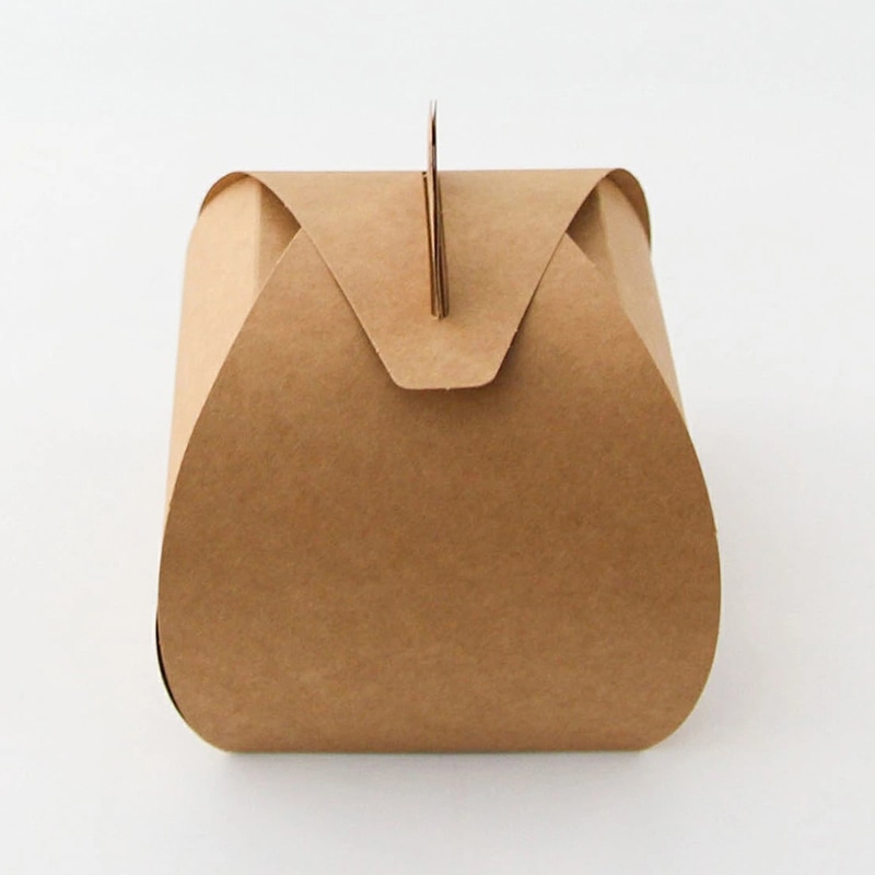 BMターゲット 折り紙容器 クラフト S 100枚/袋（ご注文単位1袋）【直送品】