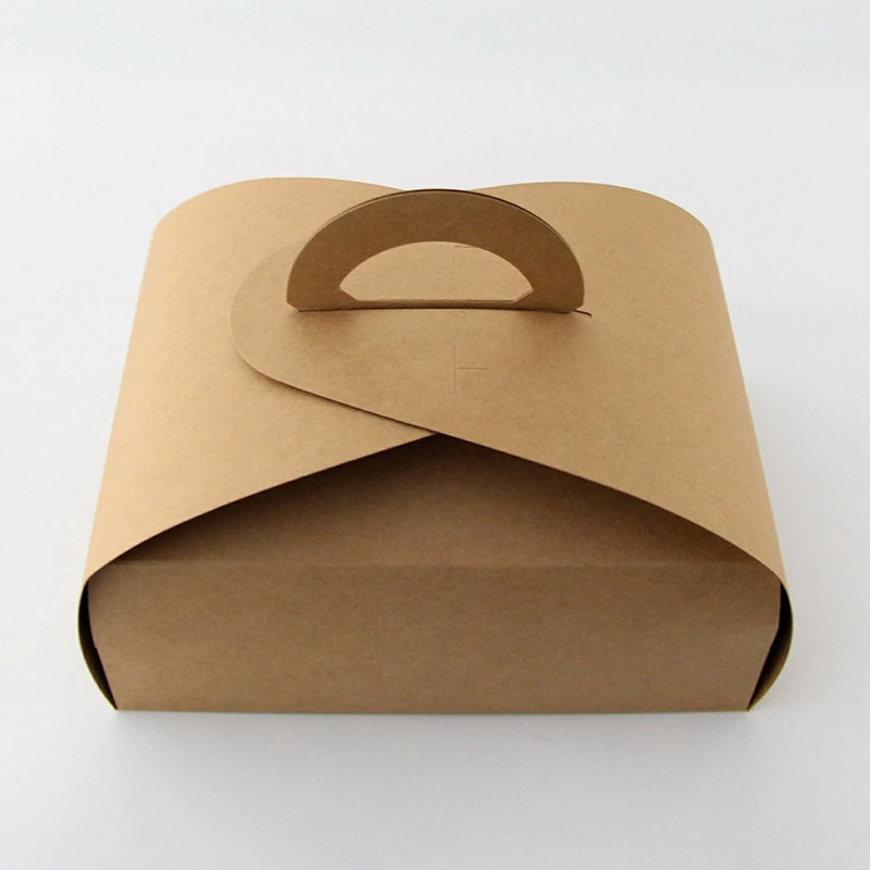 BMターゲット 折り紙容器 クラフト M 長方形 25枚/袋（ご注文単位1袋）【直送品】