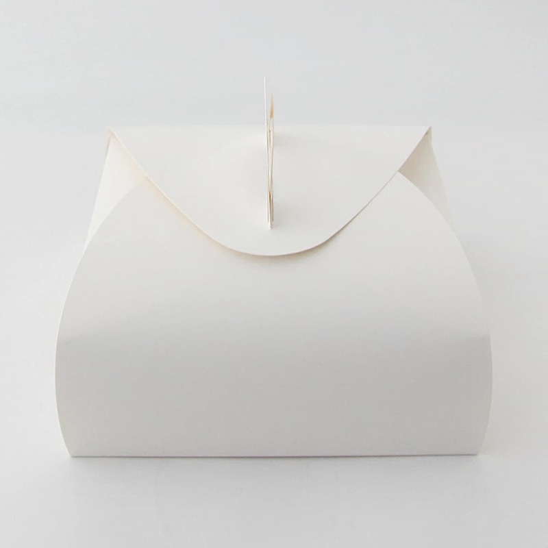 BMターゲット 折り紙容器 ホワイト M 正方形 200枚/袋（ご注文単位1袋）【直送品】