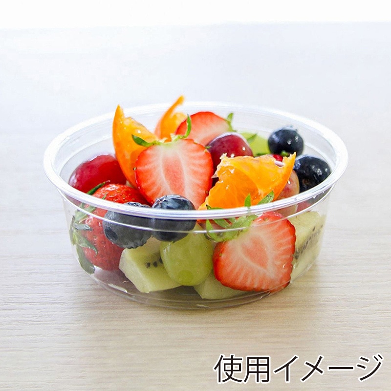 >BMターゲット デザートクリアカップ 8オンス 117mm口径 50枚/袋(ご注文単位10袋)【直送品】