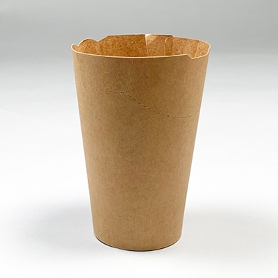 BMターゲット クラフトスナックカップ クローズ型 14オンス 50個/袋（ご注文単位20袋）【直送品】