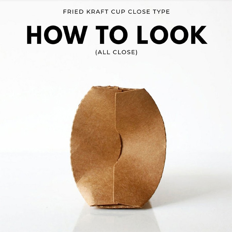 BMターゲット クラフトスナックカップ クローズ型 14オンス 50個/袋(ご注文単位20袋)【直送品】