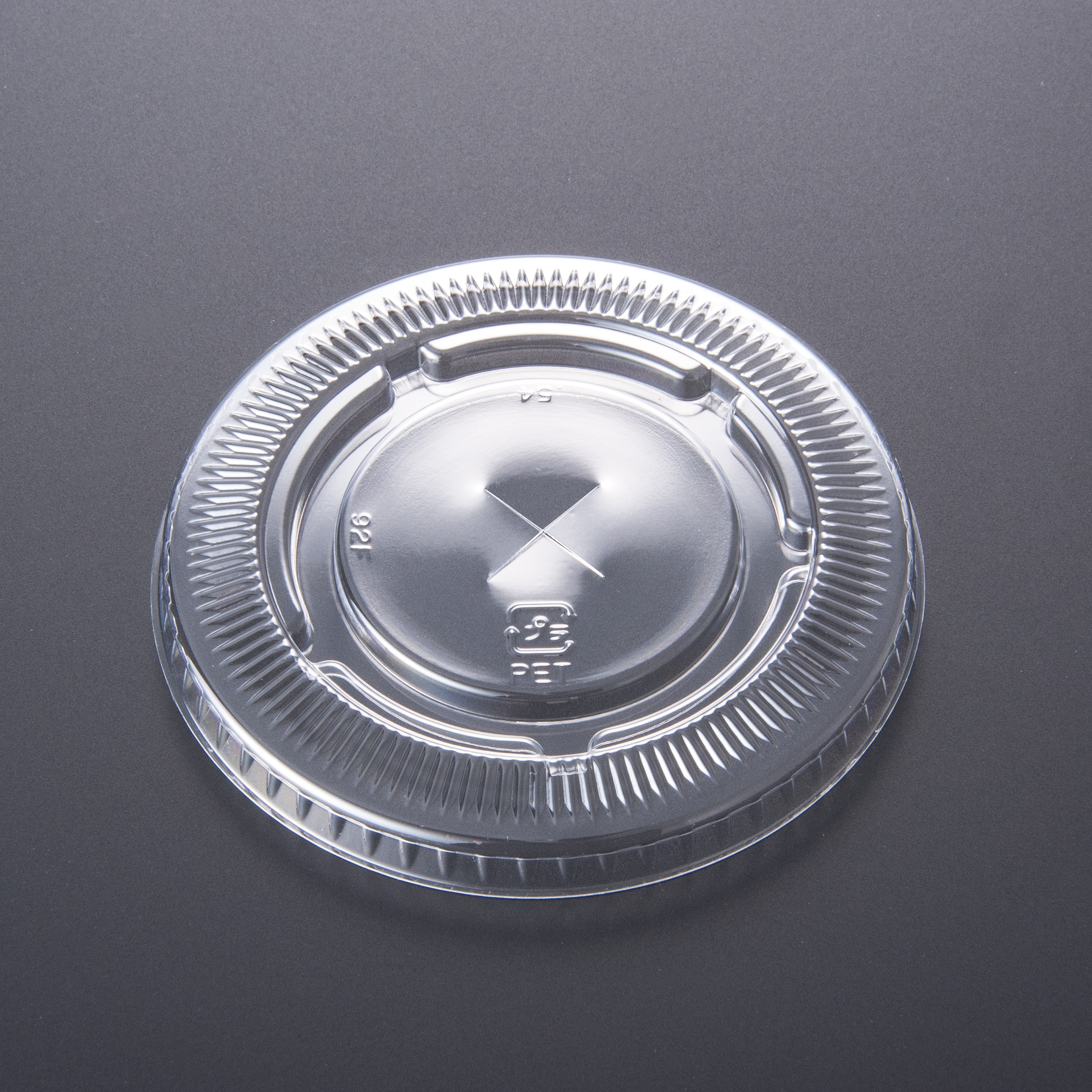 リサイクルPETカップ 平蓋 口径92mm TAPS92F 100個/袋