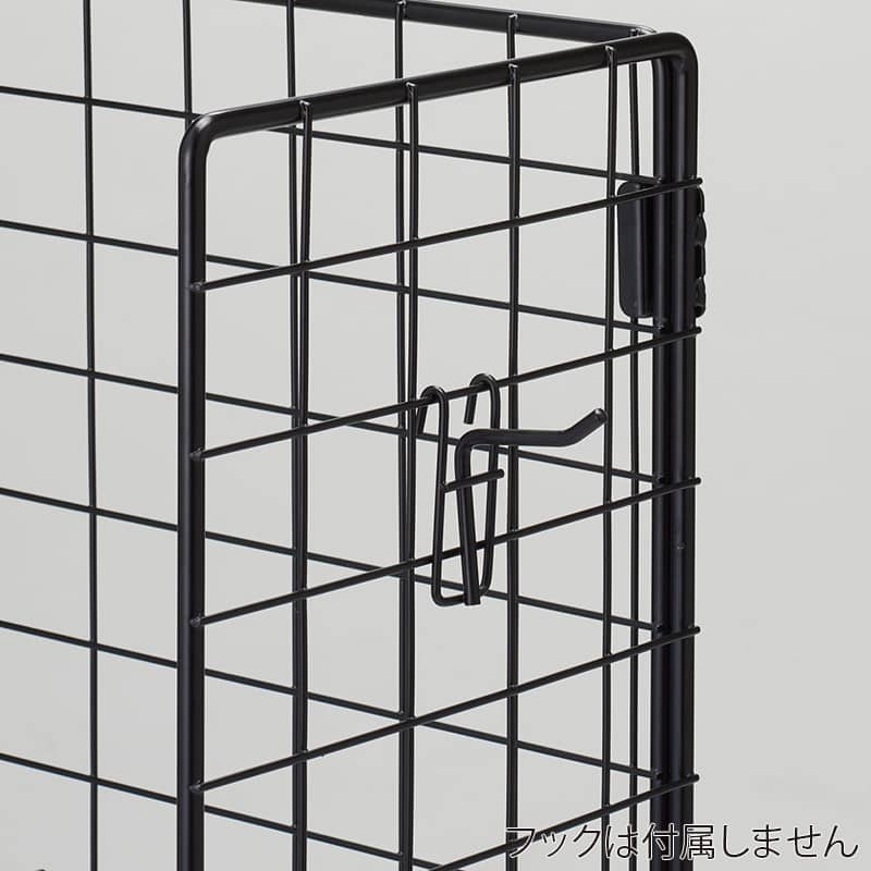 ストア・エキスプレス 小型ネットラック ブラック 61-806-32-2 1台(ご注文単位1台)【直送品】