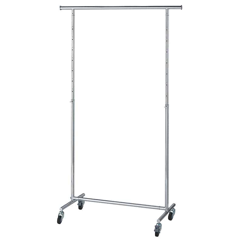 ストア・エキスプレス 高耐荷重ハンガーラック 丸パイプ 本体 幅120cm 61-831-68-1 1台（ご注文単位1台）【直送品】