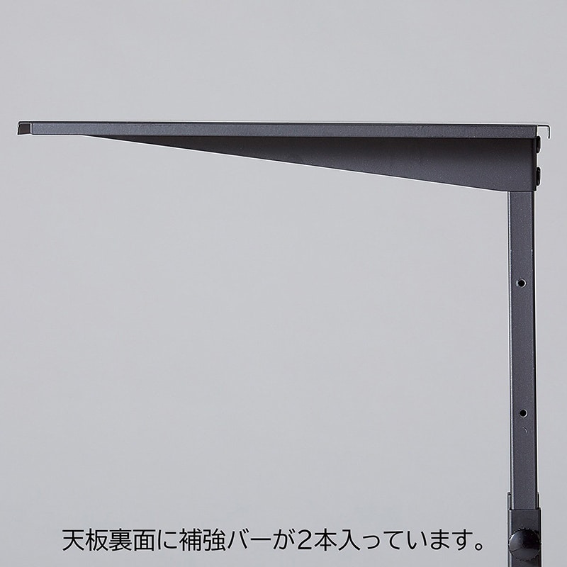 ストア・エキスプレス スチールディスプレイスタンド 黒 61-828-73-1 1台（ご注文単位1台）【直送品】