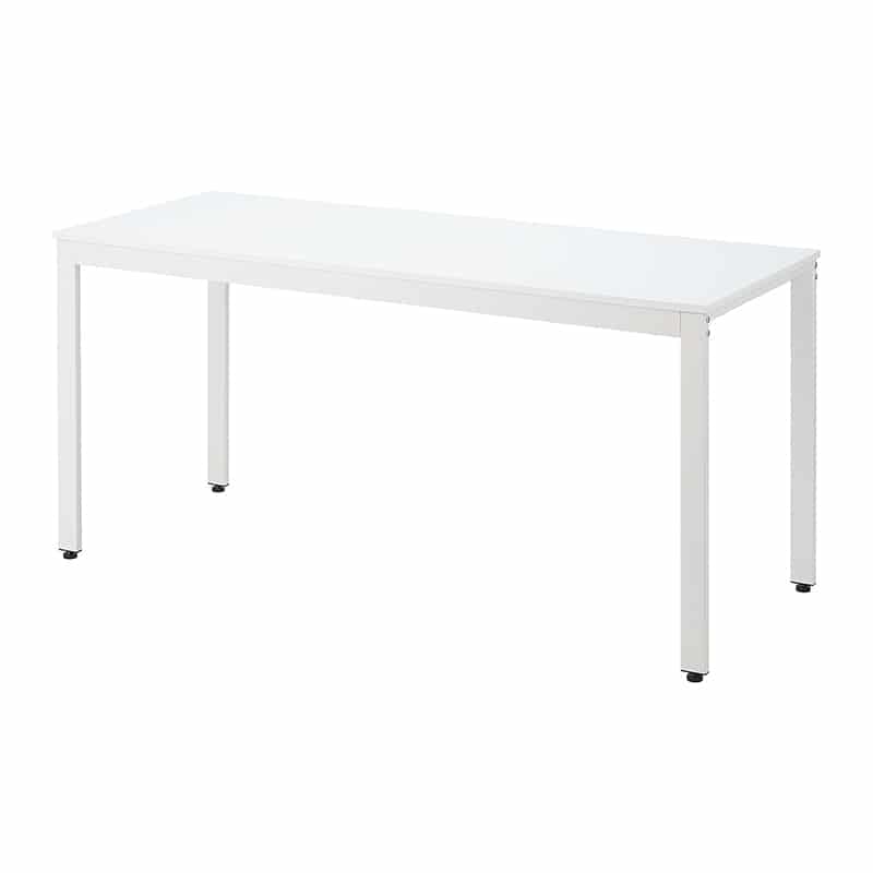 ストア・エキスプレス ミーティングテーブル 幅150cm ホワイト 61-830-77-2 1台（ご注文単位1台）【直送品】
