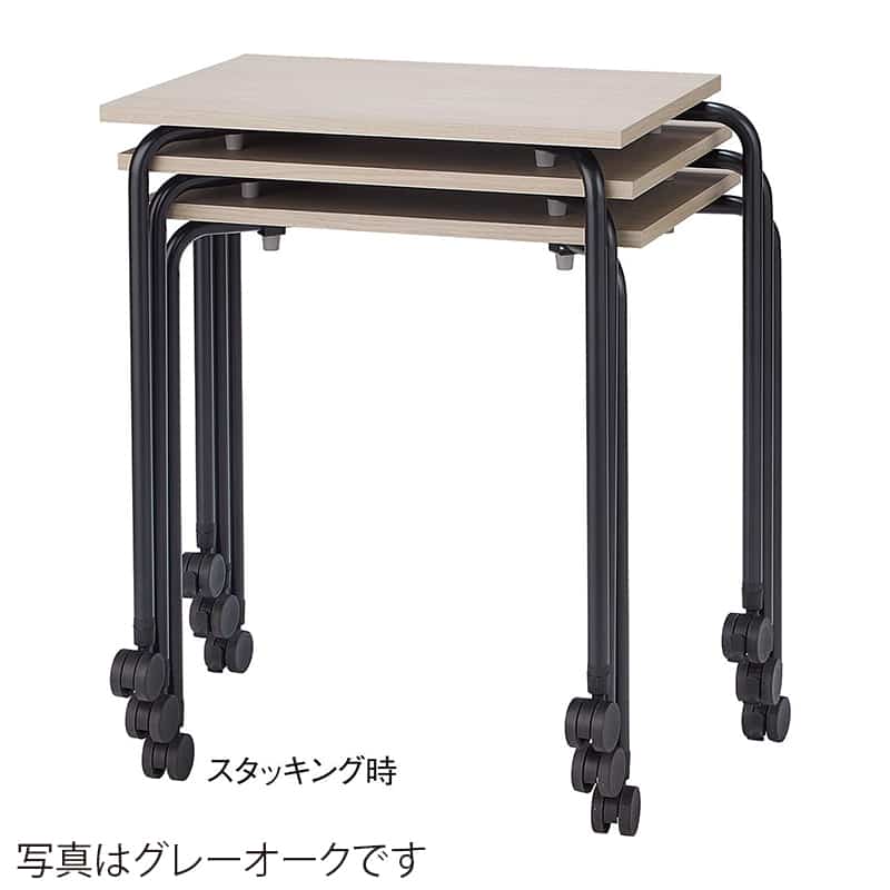 ストア・エキスプレス パーソナルテーブル ブラウン 61-830-87-2 1台(ご注文単位1台)【直送品】