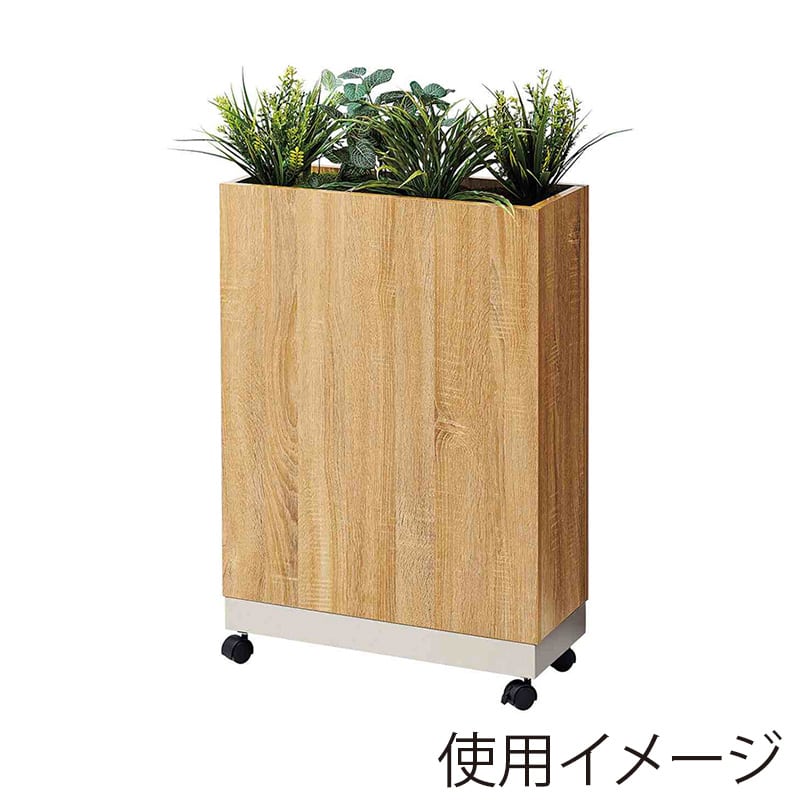 ストア・エキスプレス 木製プランターボックス用キャスター 61-831-83-3 1セット(ご注文単位1セット)【直送品】