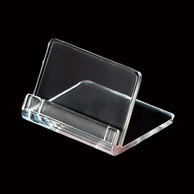 ストア・エキスプレス カードスタンド 幅3.5cm 10個入 61-436-41-1 1セット（ご注文単位1セット）【直送品】