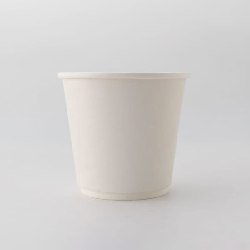 BMターゲット 紙コップ 断熱二重白無地カップ 90mm口径 8オンス 240ml SWP9008-D-MUJI 25個/袋（ご注文単位40袋）【直送品】