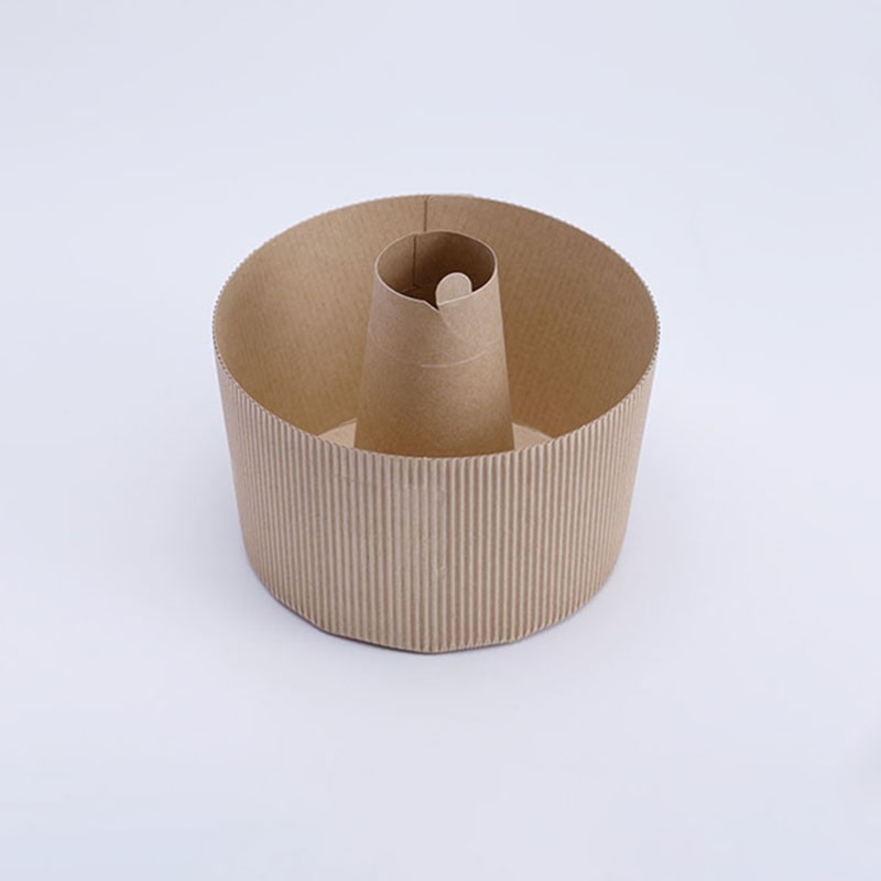 【直送品】cotta シフォンカップ　ハードタイプ　SC844カップのみ 6144　茶無地 50個/セット（ご注文単位1セット）