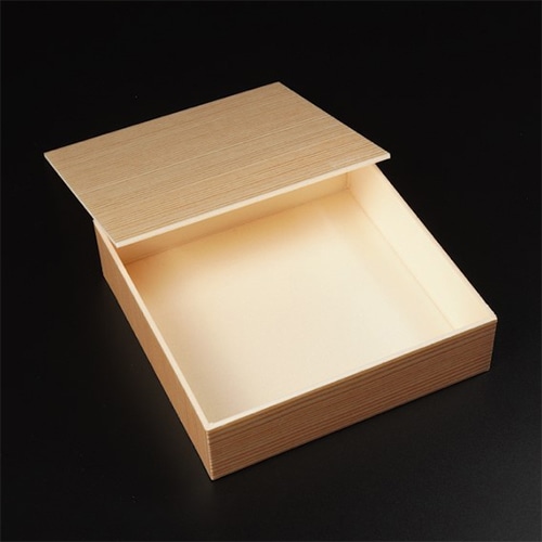 群馬デスコ 折箱 京角SS のせ蓋付 仕切り無し  1個（ご注文単位30個）【直送品】