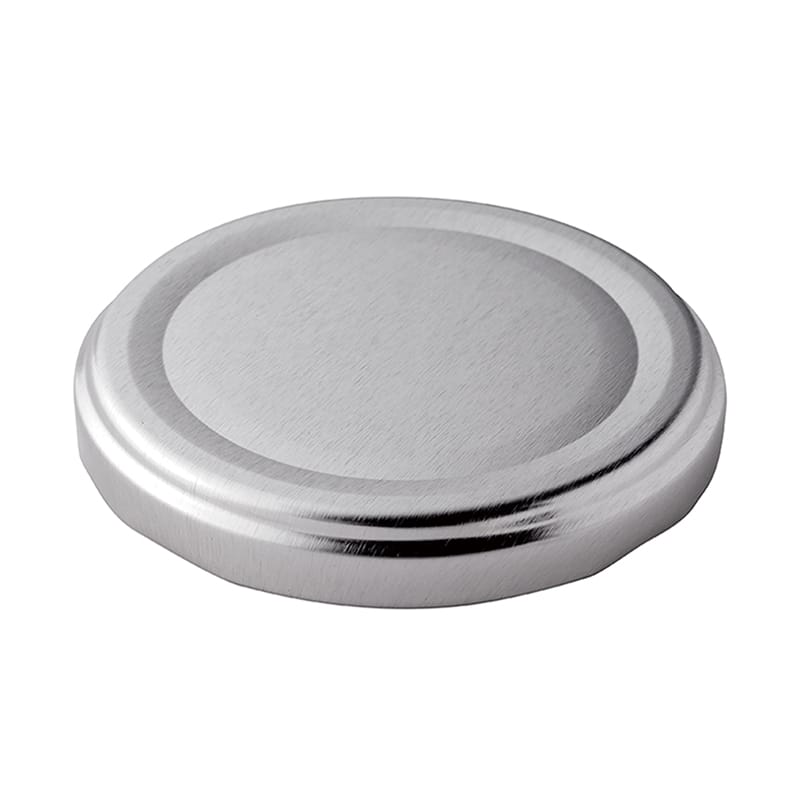 イデア デザートジャー キャップ 63φ TC-072 シルバー 120個/袋（ご注文単位1袋）【直送品】