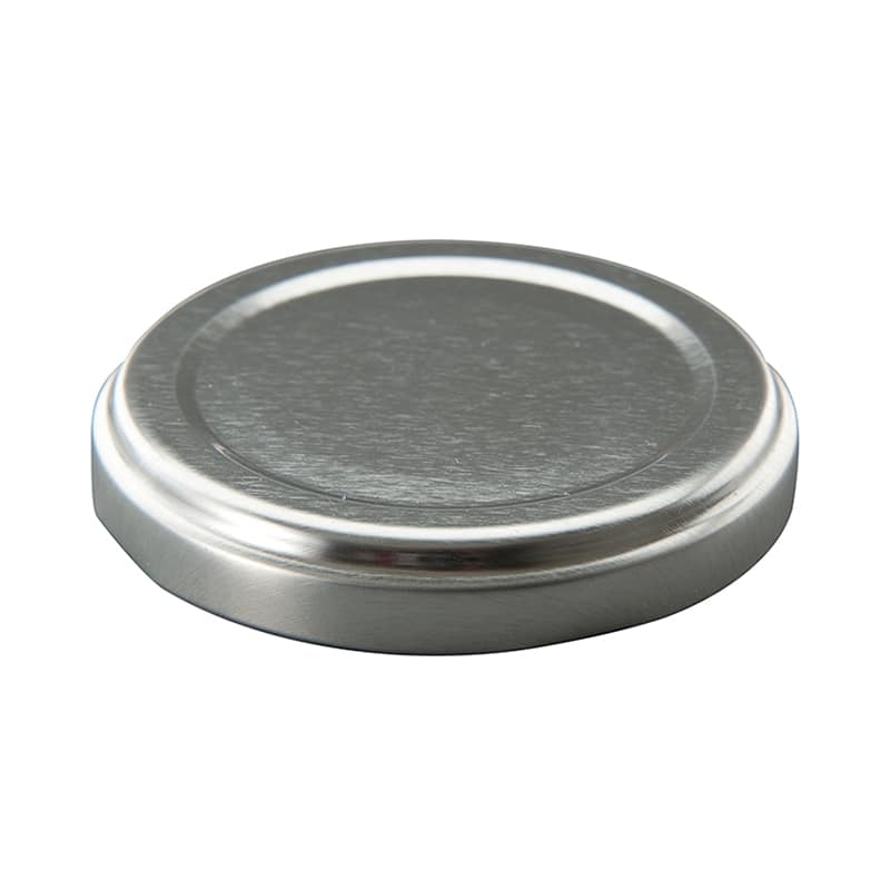 イデア 瓶用キャップ 52φ TC-052 シルバー 144個/袋（ご注文単位1袋）【直送品】