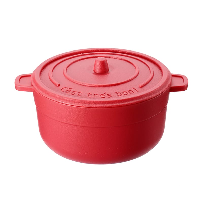 イデア PPカップ ポトフ CP-882 赤 300個/箱（ご注文単位1箱）【直送品】