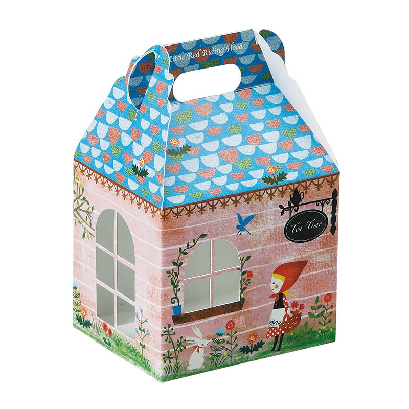 CA-GO(石渡) ギフト箱 赤ずきんハウス 70592 20枚/束(ご注文単位1束)【直送品】