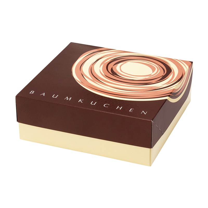 CA-GO(石渡) バウムクーヘン用箱 スペシャリテバウム 84496 200枚/束(ご注文単位1束)【直送品】