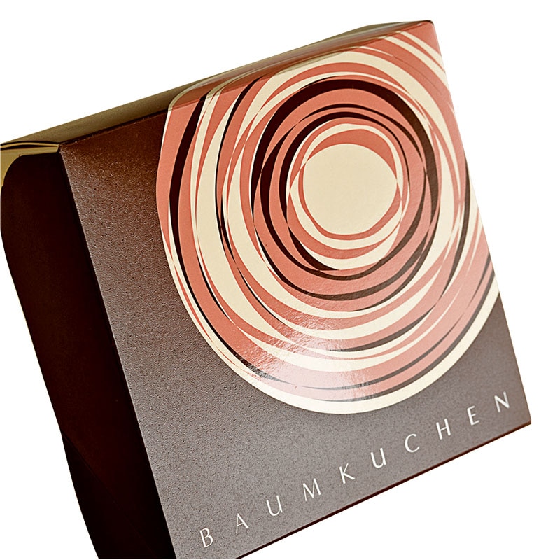 CA-GO(石渡) バウムクーヘン用箱 スペシャリテバウム 84496 200枚/束(ご注文単位1束)【直送品】