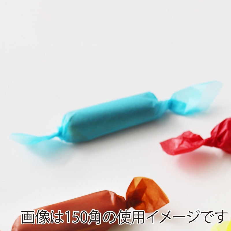 福重 食品包装シート パラカラ 110角 水色 6029007 1束(ご注文単位1束)【直送品】