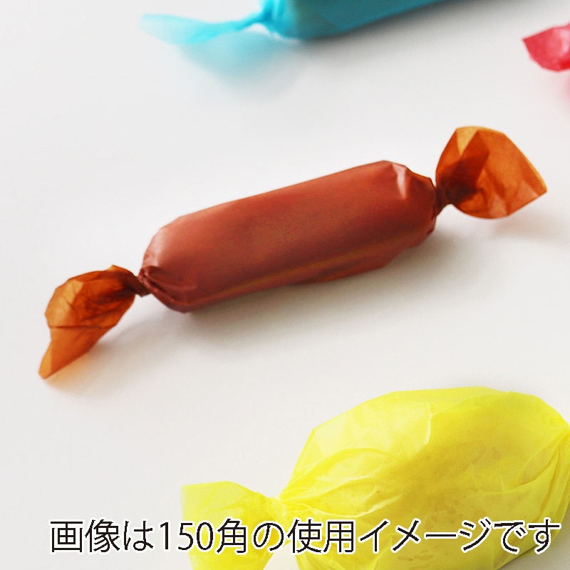 福重 食品包装シート パラカラ 310角 マロン 6029018 1束(ご注文単位1束)【直送品】