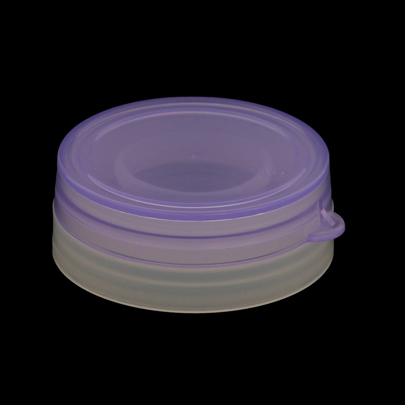 ホクト産業 ヨーグルト容器　プルトップキャップ 細口35mmφ口径用 紫 2000個/箱（ご注文単位1箱）【直送品】