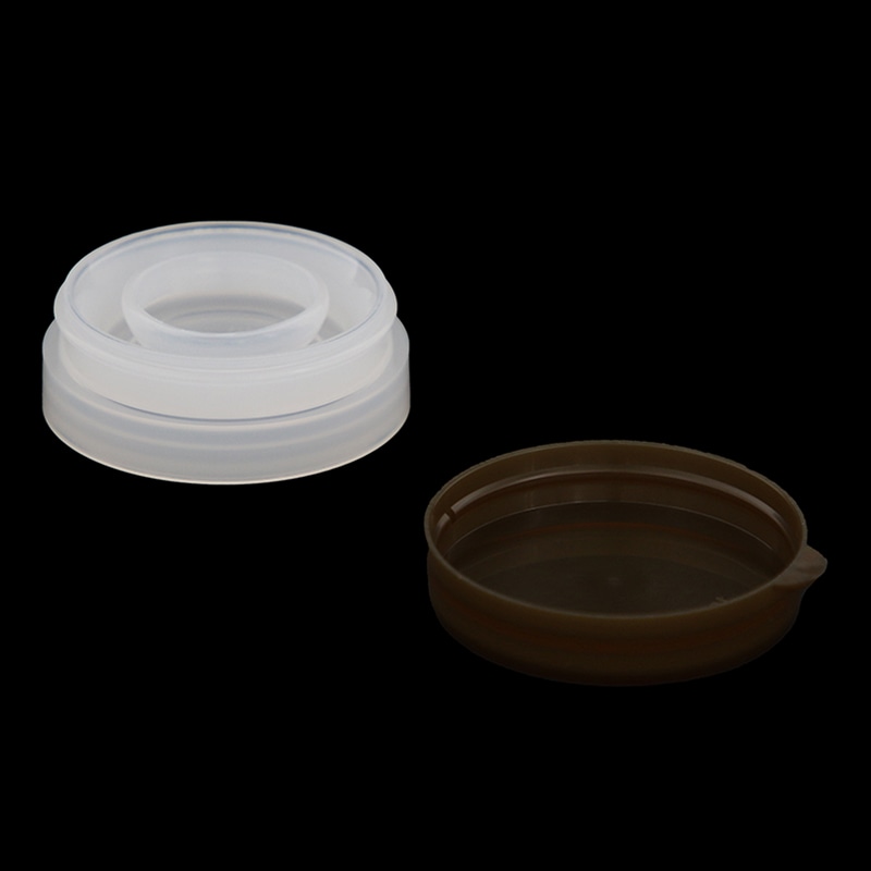 ホクト産業 ヨーグルト容器　プルトップキャップ 細口35mmφ口径用 茶 2000個/箱（ご注文単位1箱）【直送品】