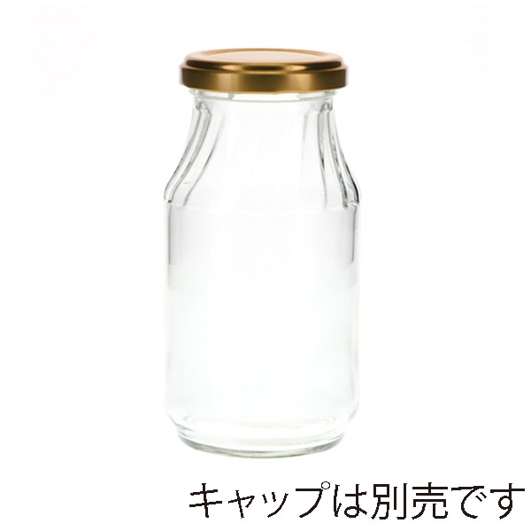 日硝実業 びん WAVE300R 口径51.95mm 透明 48本/箱(ご注文単位1箱)【直送品】