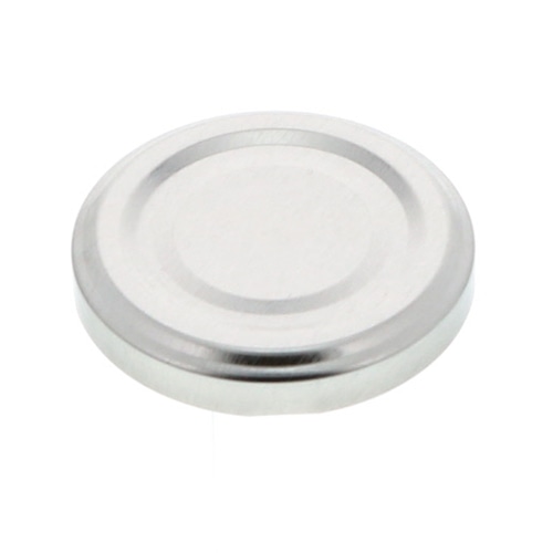 日硝実業 キャップ 48RTS-D 口径48mm 銀 100個/箱（ご注文単位1箱）【直送品】