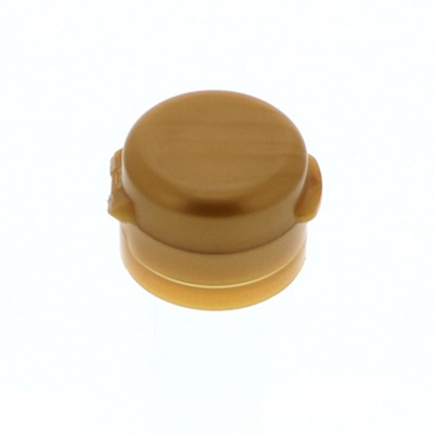 日硝実業 樹脂キャップ Re-Hcap S 口径26.3mm 〇穴 Aゴールド 2000個/箱（ご注文単位1箱）【直送品】