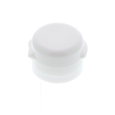 日硝実業 樹脂キャップ Re-Hcap S 口径26.3mm 極細穴 白 2000個/箱（ご注文単位1箱）【直送品】