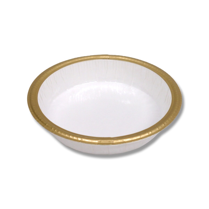 天満紙器 焼成容器 エコライトB S 丸型 ホワイト EL31 50枚/束(ご注文単位1束)【直送品】