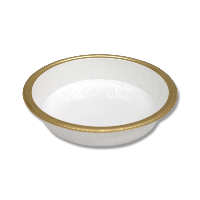 天満紙器 焼成容器 エコライト M 丸型 ホワイト EL11 50枚/束（ご注文単位1束）【直送品】