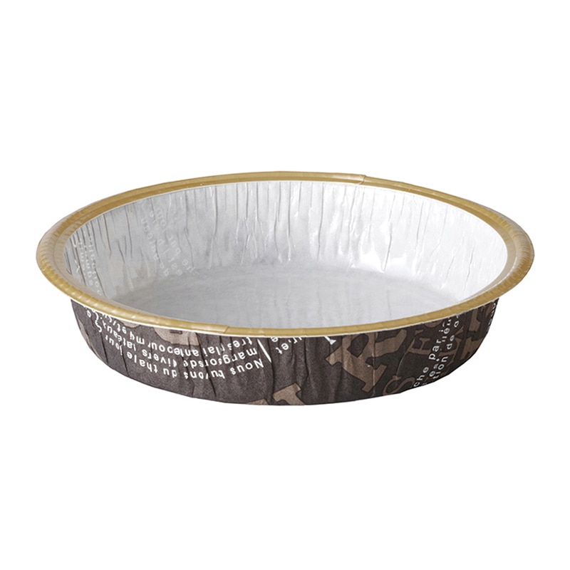 天満紙器 焼成容器 エコライト M 丸型 ロイヤル EL13 50枚/束（ご注文単位1束）【直送品】