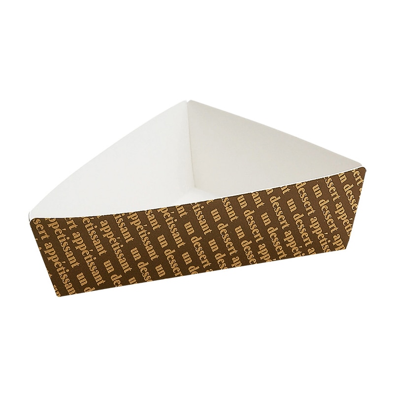 天満紙器 トライアングルベーキングトレー フランセ TG-02 50枚/束（ご注文単位1束）【直送品】