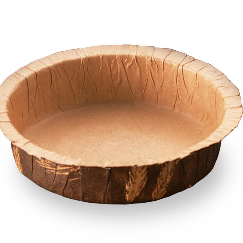 天満紙器 サーキュラー ベーキングカップ S 丸型 小麦 P120 100枚/束（ご注文単位1束）【直送品】