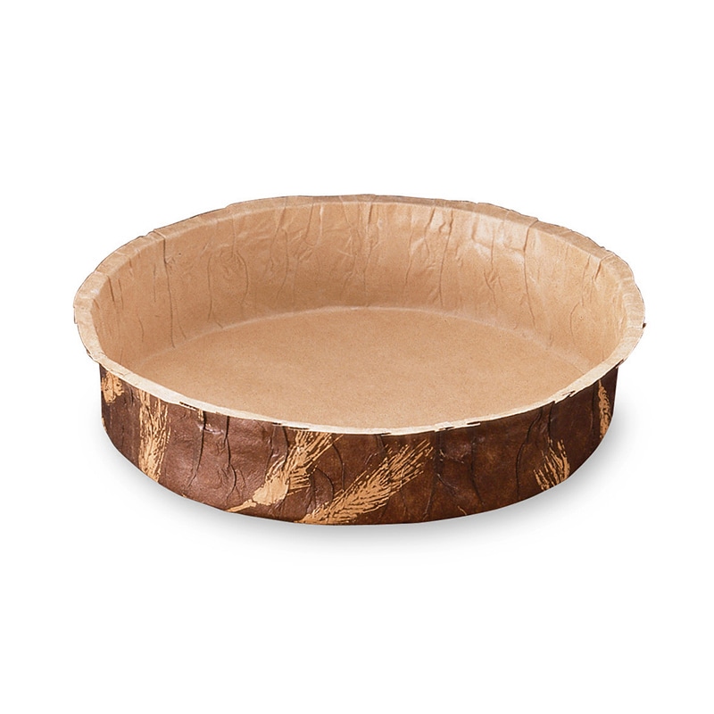 天満紙器 サーキュラー ベーキングカップ L 丸型 小麦 P122 50枚/束（ご注文単位1束）【直送品】