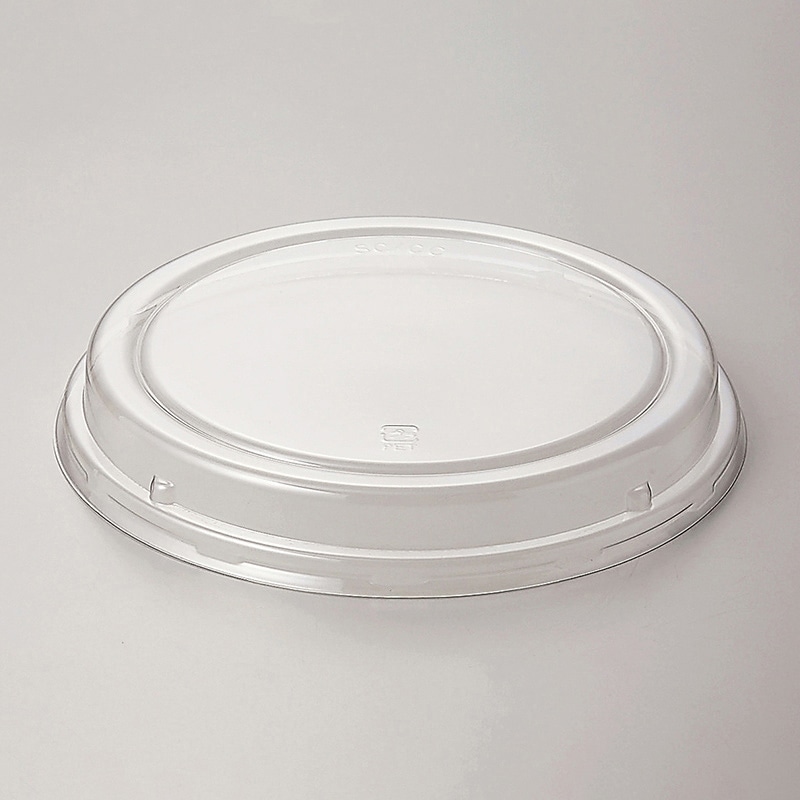 天満紙器 シフォンカップ15cm用 PETフタ 透明 F-CC 25枚/束（ご注文単位1束）【直送品】