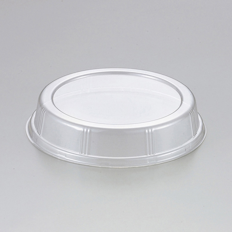 天満紙器 ベーキングカップ ミドルカップ用PETフタ 透明 F-AMS 50枚/束（ご注文単位1束）【直送品】