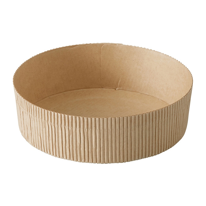 天満紙器 ベーキングカップ ソフトカップ 15cm 茶無地 SC8749 25枚/束（ご注文単位1束）【直送品】