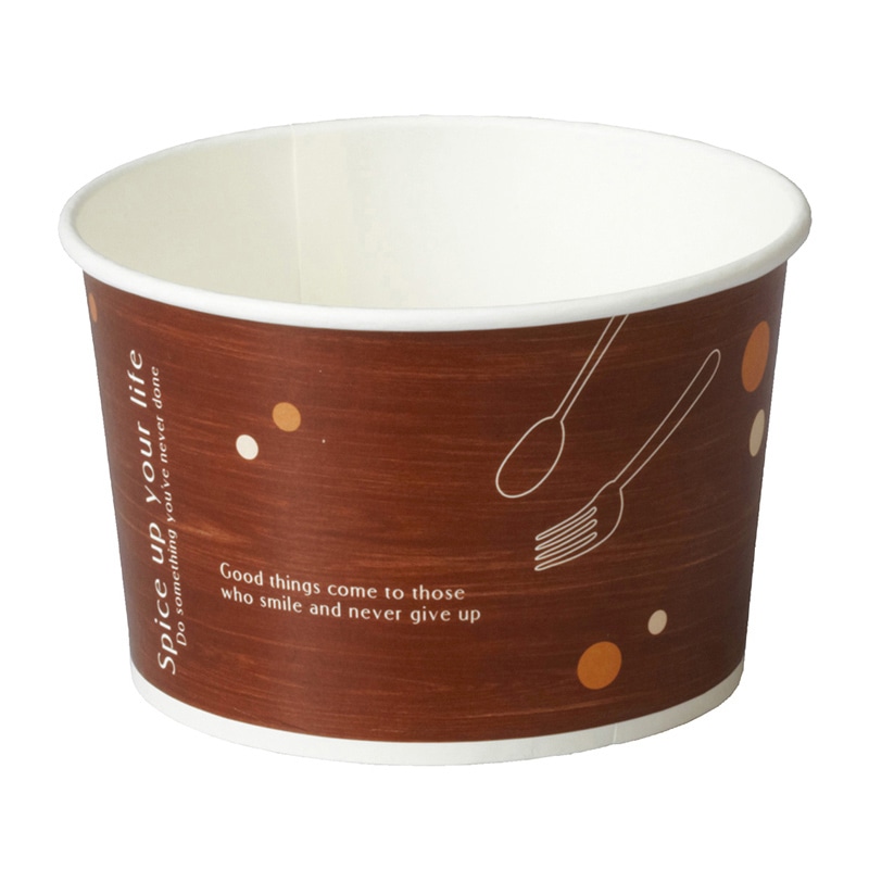 天満紙器 ベーキングカップ ロールフリーカップ S カトラリーウッド RF621 50枚/束（ご注文単位1束）【直送品】